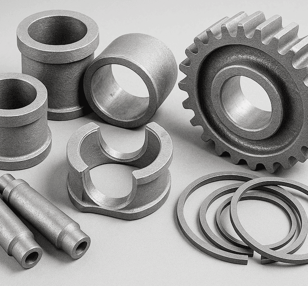 <h2>Антифрикционные и конструкционные изделия</h2>
<p><br><strong>Повышение требований к дизелям нового поколения потребовало принять в моторостроении